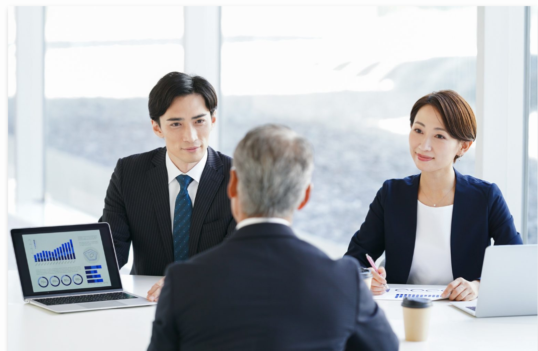 ビジネスの打ち合わせ